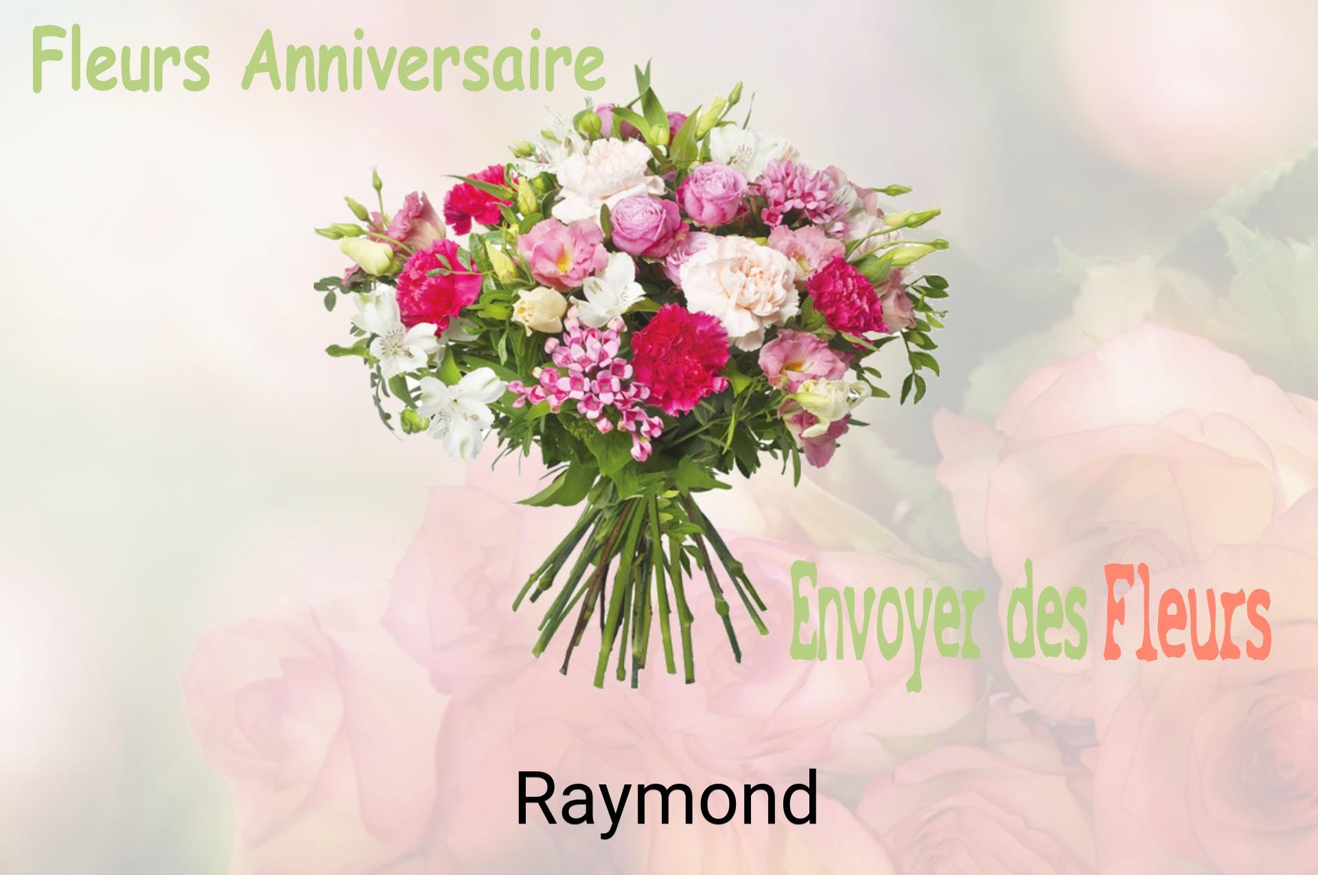 Bouquet de fleurs d’anniversaire livré à Raymond